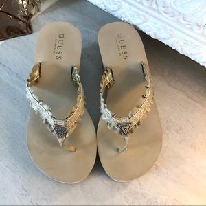 $20 Guess flip flop sandals